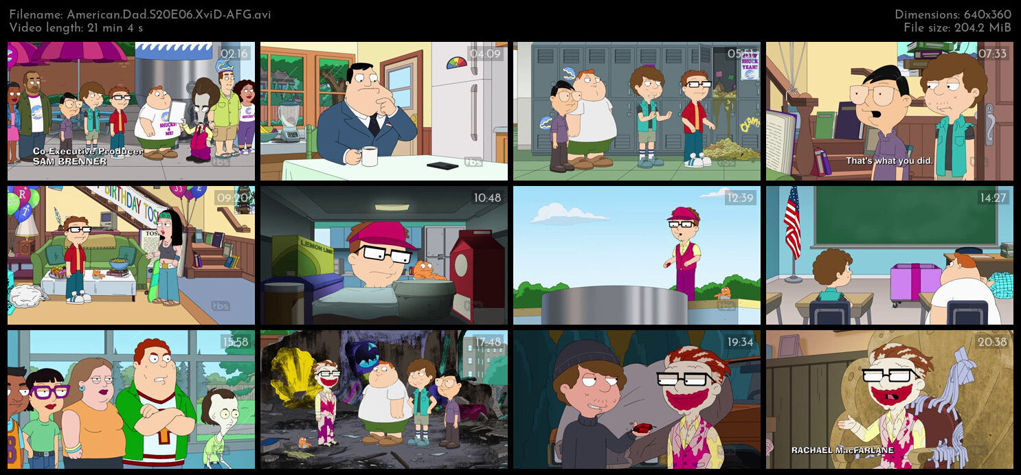 American Dad S20E06 XviD AFG TGx