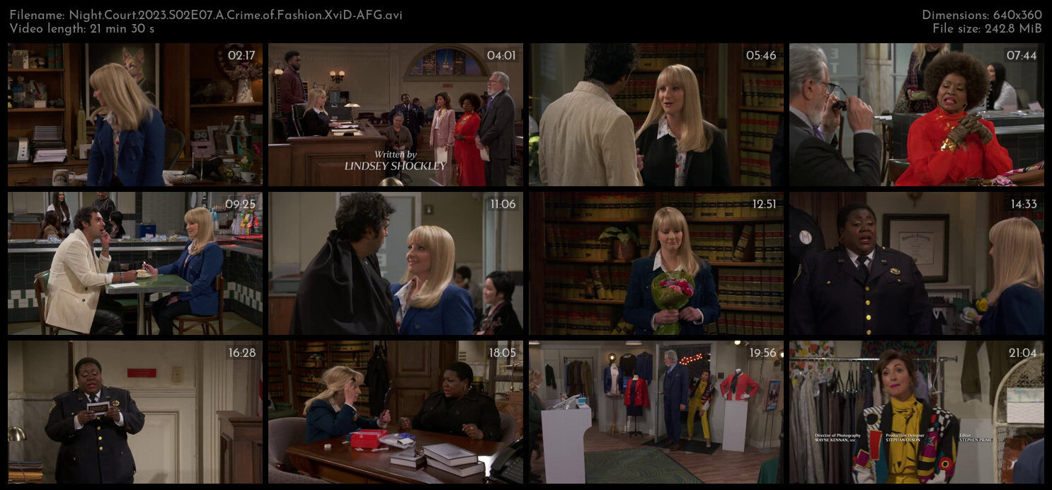 Night Court 2023 S02E07 A Crime of Fashion XviD AFG TGx