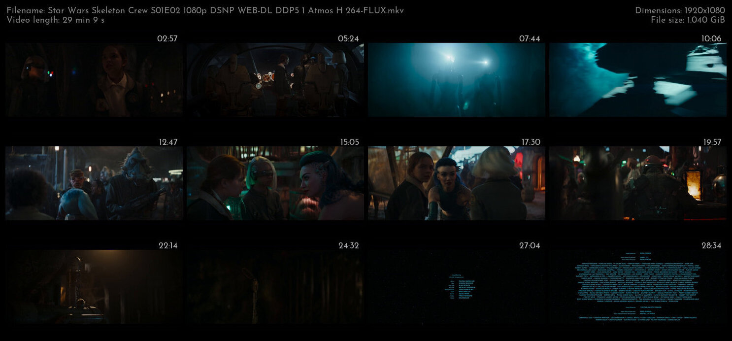 Star Wars Skeleton Crew S01E02 1080p DSNP WEB DL DDP5 1 Atmos H 264 FLUX TGx