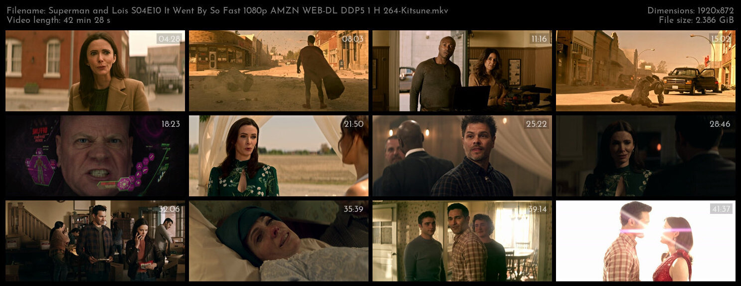 Superman and Lois S04E10 It Went By So Fast 1080p AMZN WEB DL DDP5 1 H 264 Kitsune TGx