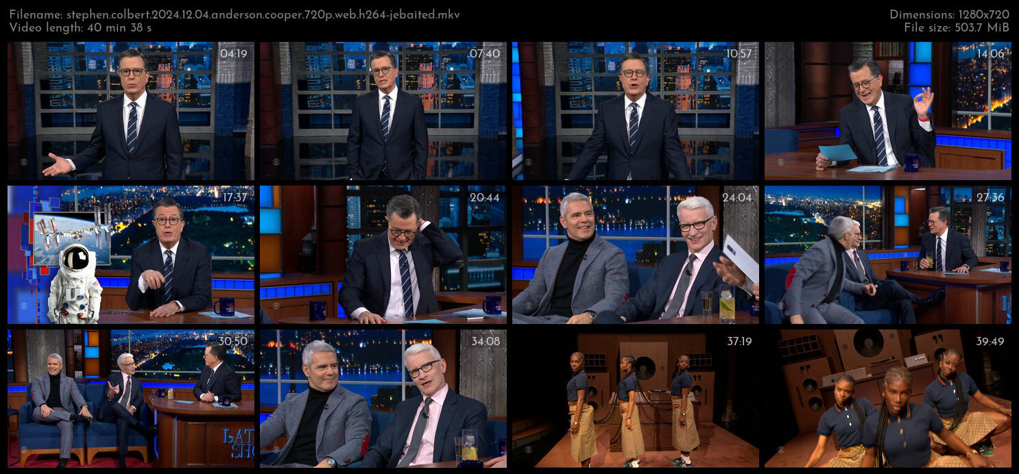 Stephen Colbert 2024 12 04 Anderson Cooper 720p WEB H264 JEBAITED TGx