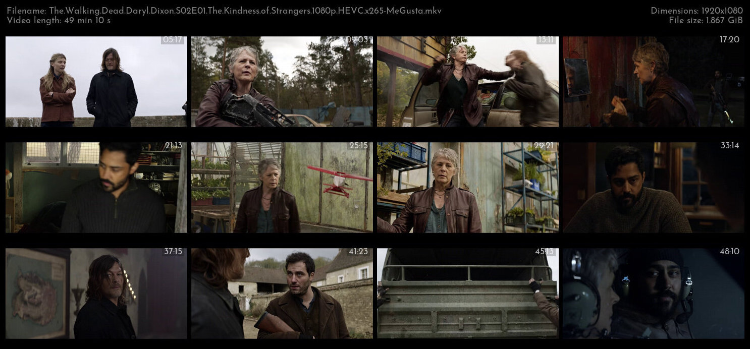 The Walking Dead Daryl Dixon S02E01 The Kindness of Strangers 1080p HEVC x265 MeGusta TGx