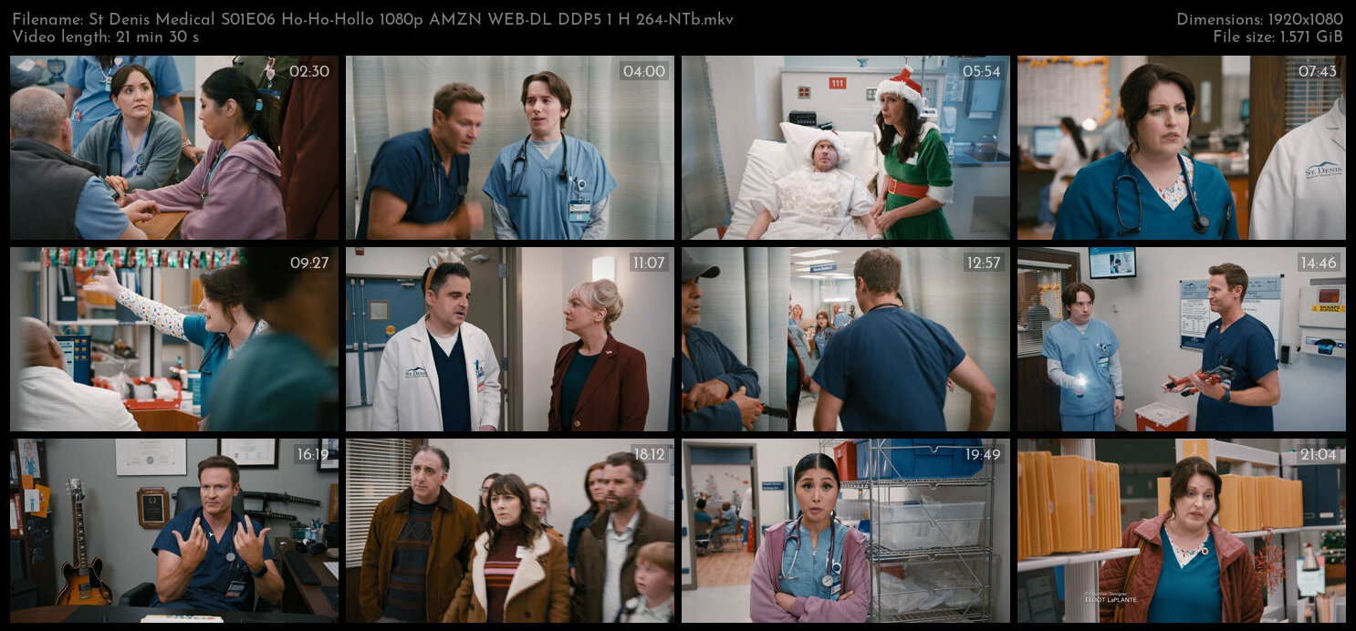 St Denis Medical S01E06 Ho Ho Hollo 1080p AMZN WEB DL DDP5 1 H 264 NTb TGx