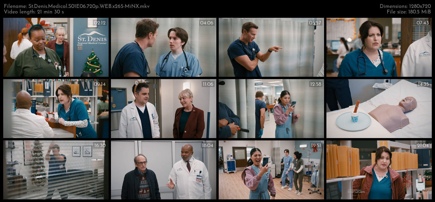 St Denis Medical S01E06 720p WEB x265 MiNX TGx