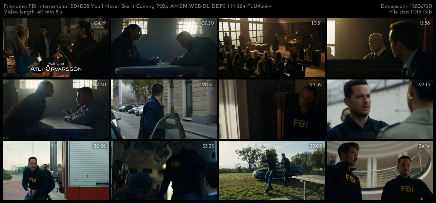 FBI International S04E08 Youll Never See It Coming 720p AMZN WEB DL DDP5 1 H 264 FLUX TGx