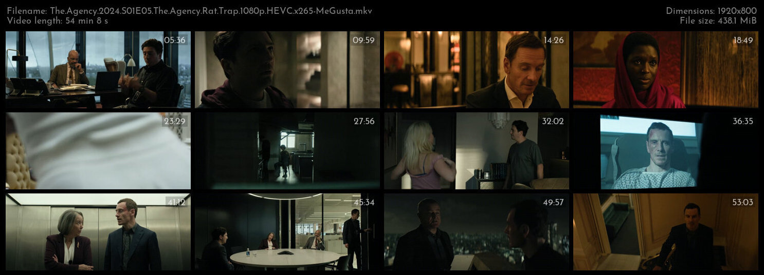 The Agency 2024 S01E05 The Agency Rat Trap 1080p HEVC x265 MeGusta TGx