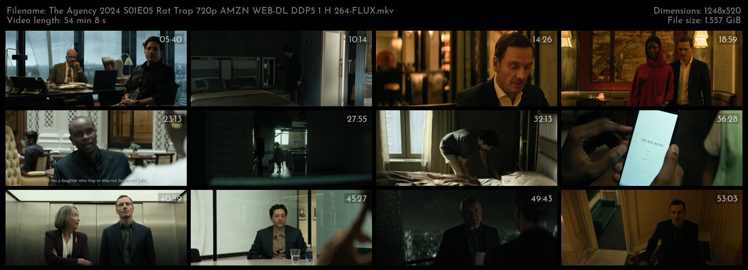 The Agency 2024 S01E05 Rat Trap 720p AMZN WEB DL DDP5 1 H 264 FLUX TGx