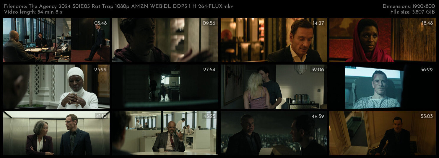 The Agency 2024 S01E05 Rat Trap 1080p AMZN WEB DL DDP5 1 H 264 FLUX TGx