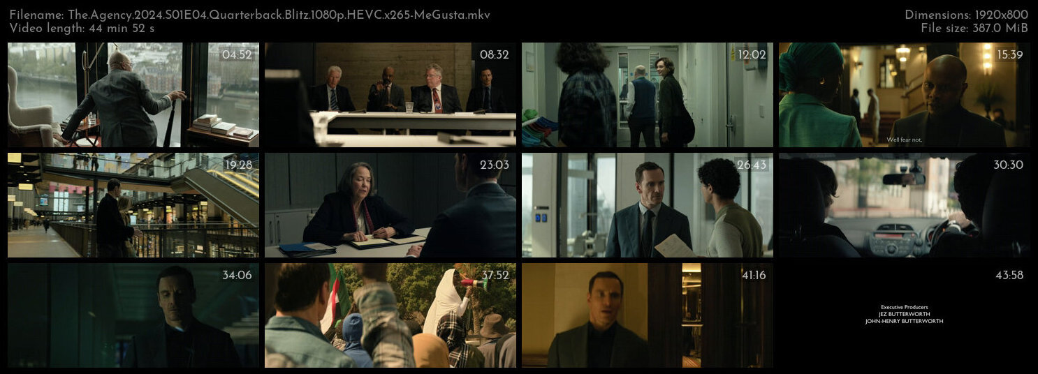 The Agency 2024 S01E04 Quarterback Blitz 1080p HEVC x265 MeGusta TGx