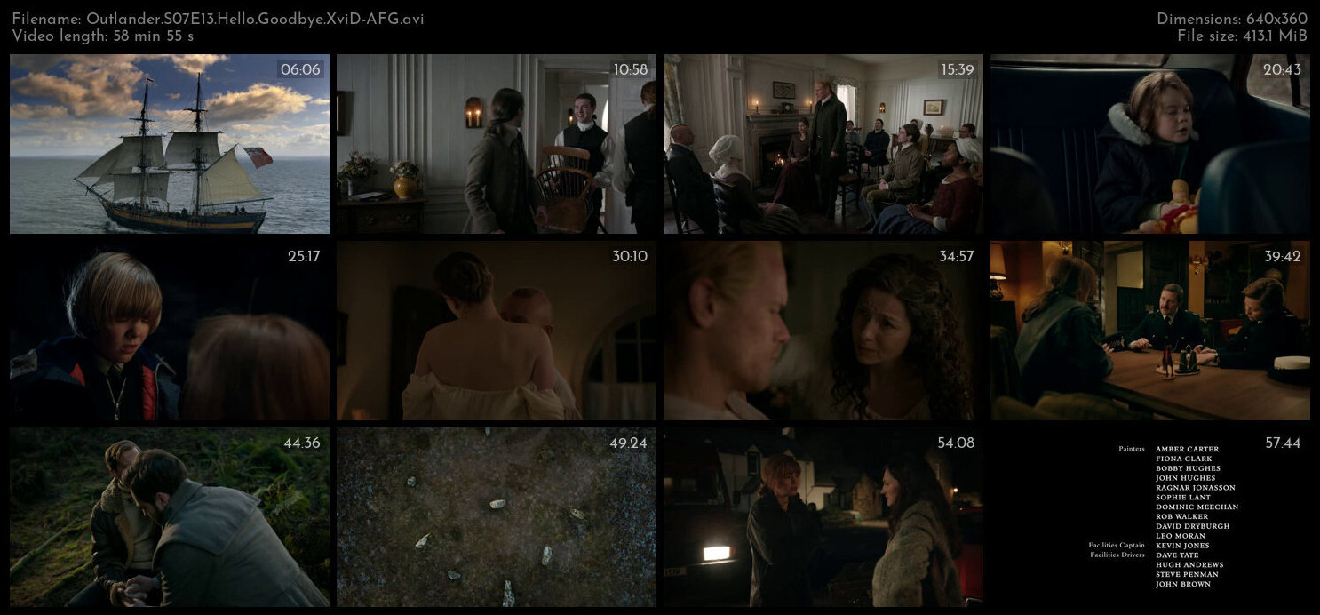 Outlander S07E13 Hello Goodbye XviD AFG TGx