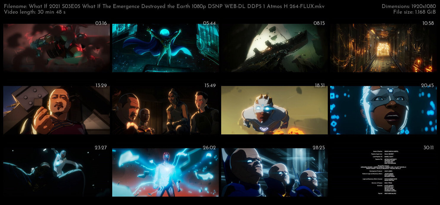 What If 2021 S03E05 What If The Emergence Destroyed the Earth 1080p DSNP WEB DL DDP5 1 Atmos H 264 F