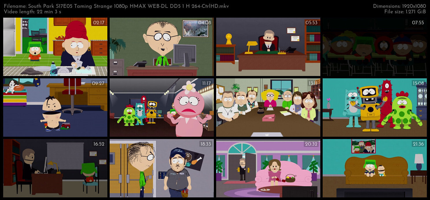 South Park S17E05 Taming Strange 1080p HMAX WEB DL DD5 1 H 264 CtrlHD TGx