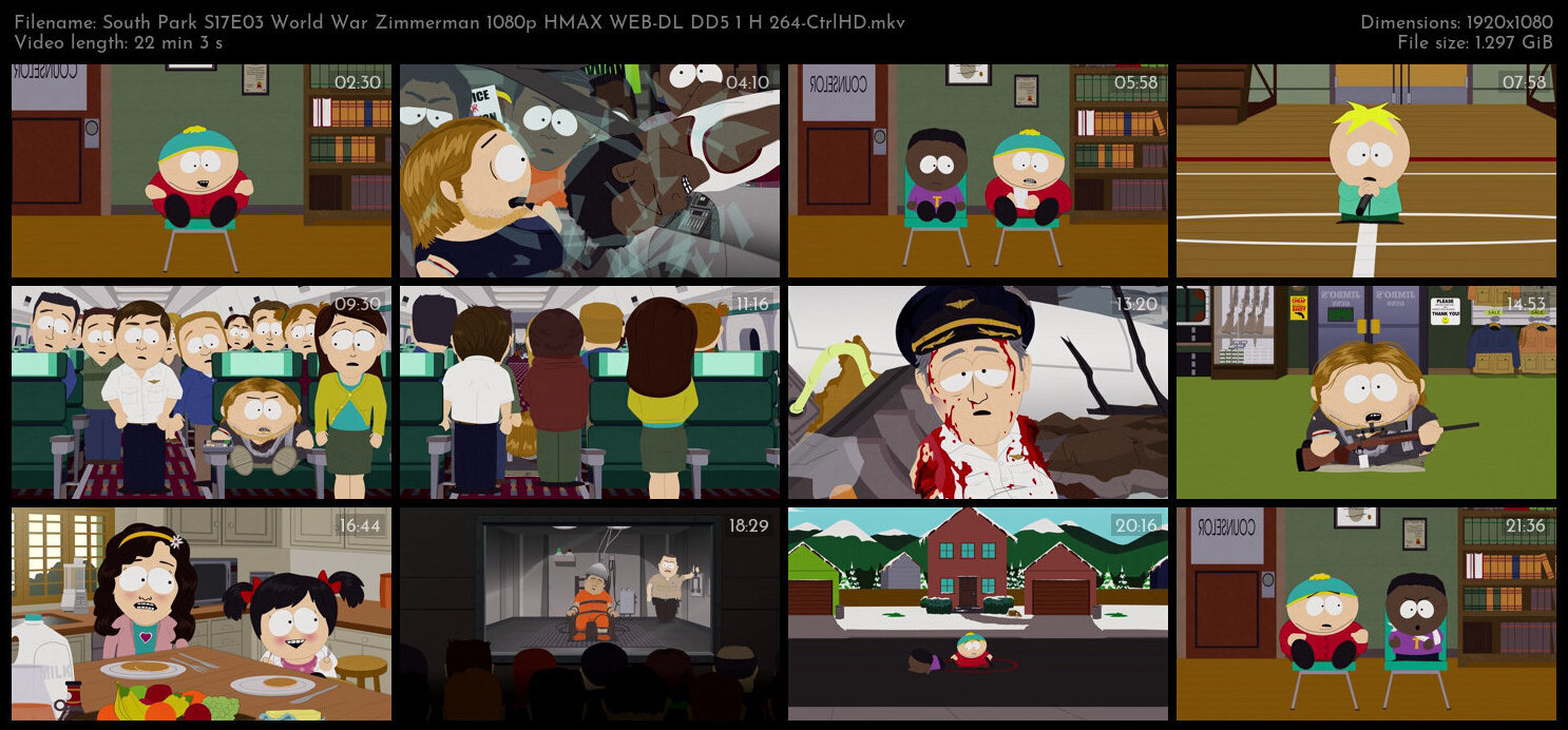 South Park S17E03 World War Zimmerman 1080p HMAX WEB DL DD5 1 H 264 CtrlHD TGx