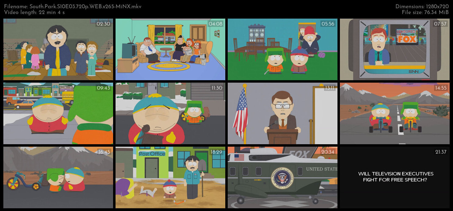 South Park S10E03 720p WEB x265 MiNX TGx