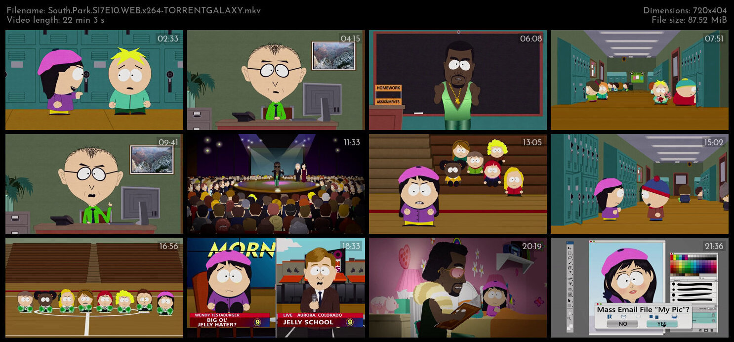 South Park S17E10 WEB x264 TORRENTGALAXY