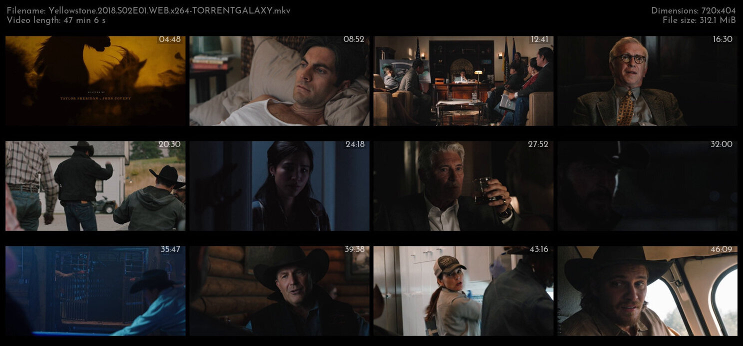 Yellowstone 2018 S02E01 WEB x264 TORRENTGALAXY