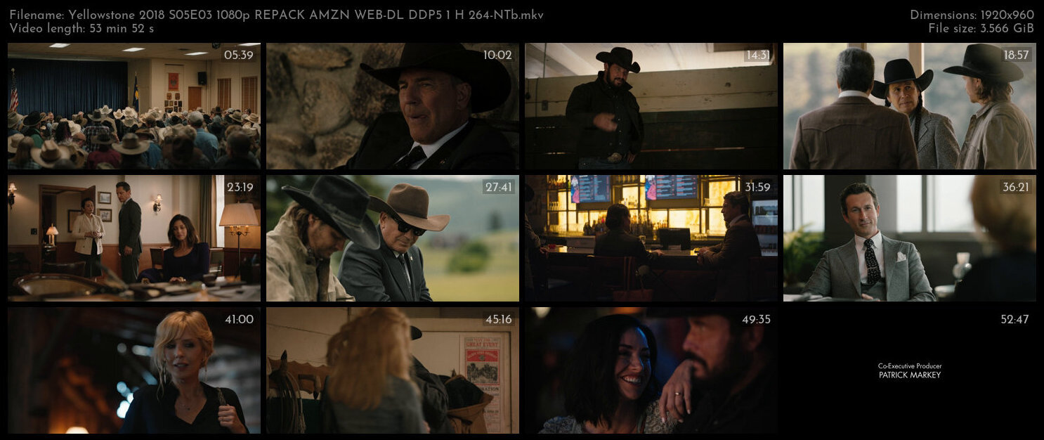 Yellowstone 2018 S05E03 1080p REPACK AMZN WEB DL DDP5 1 H 264 NTb TGx