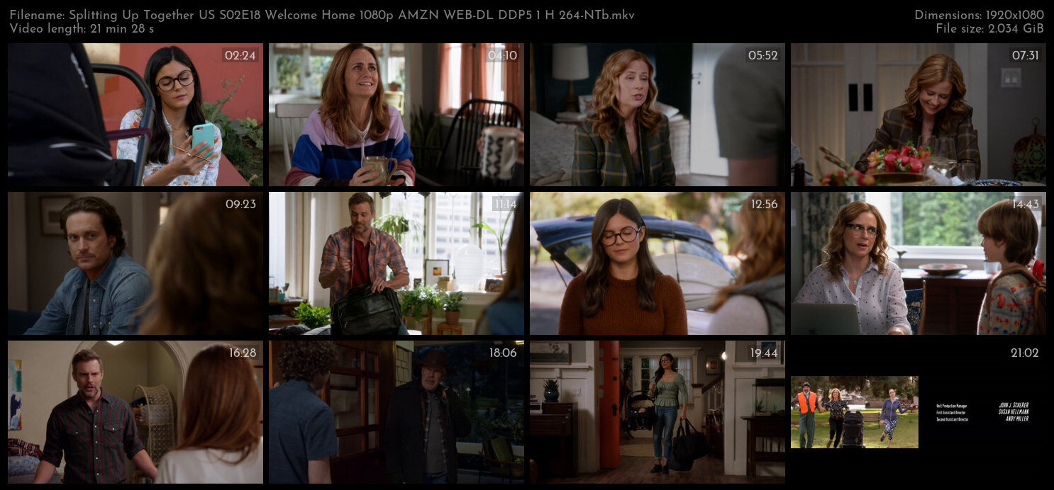 Splitting Up Together US S02E18 Welcome Home 1080p AMZN WEB DL DDP5 1 H 264 NTb TGx