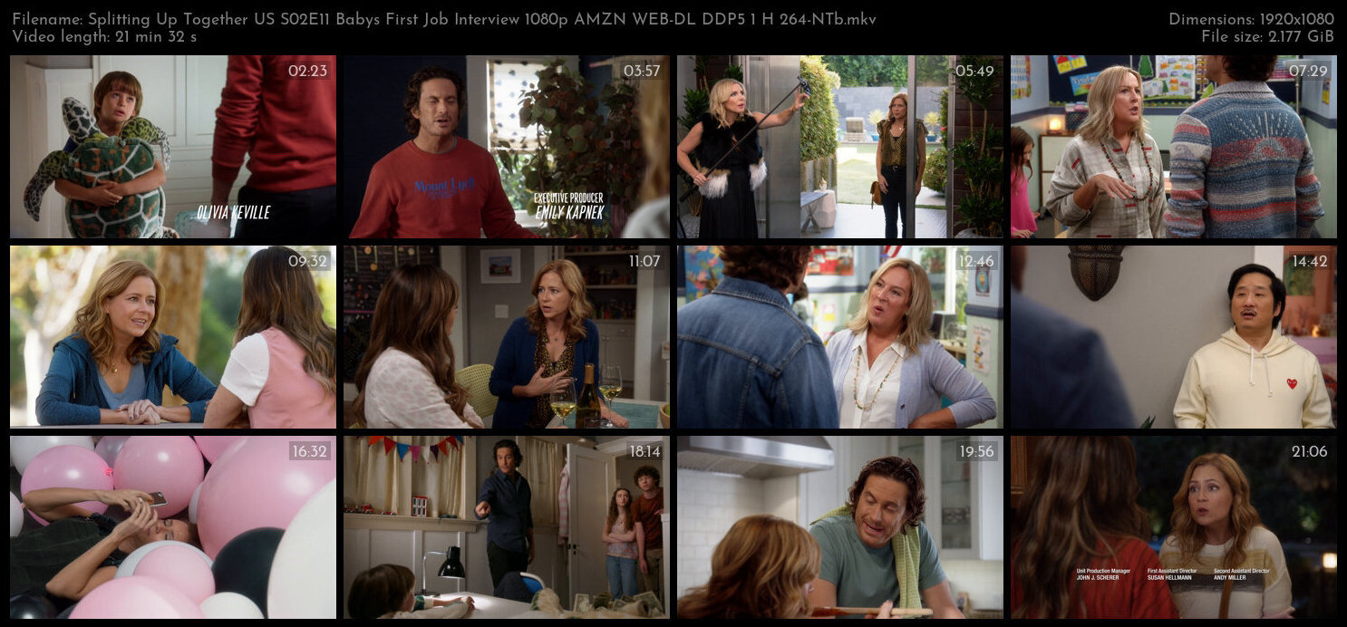 Splitting Up Together US S02E11 Babys First Job Interview 1080p AMZN WEB DL DDP5 1 H 264 NTb TGx