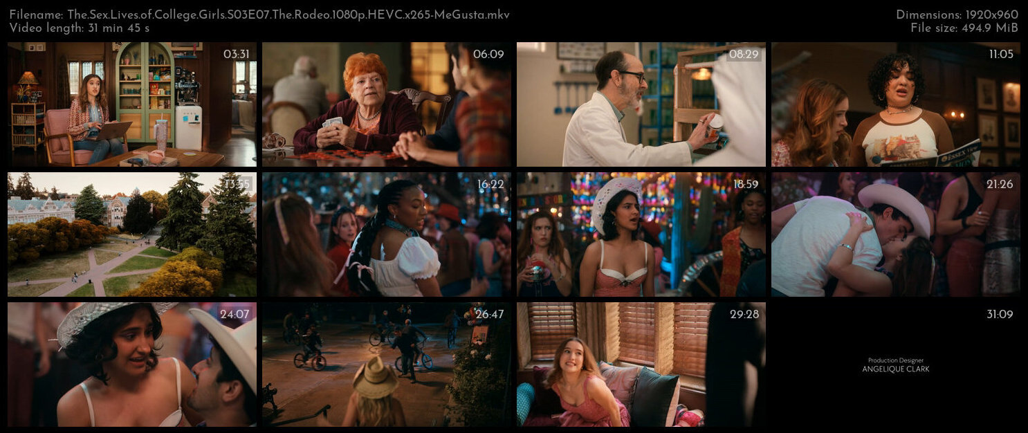 The Sex Lives of College Girls S03E07 The Rodeo 1080p HEVC x265 MeGusta TGx