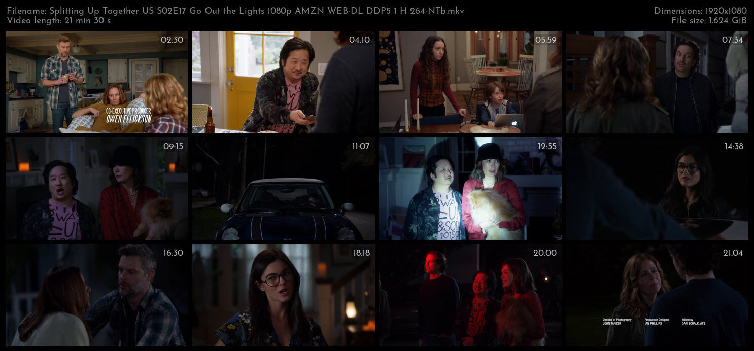 Splitting Up Together US S02E17 Go Out the Lights 1080p AMZN WEB DL DDP5 1 H 264 NTb TGx