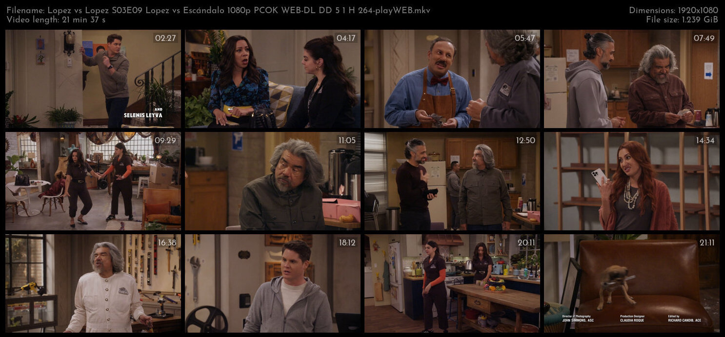 Lopez vs Lopez S03E09 Lopez vs Escándalo 1080p PCOK WEB DL DD 5 1 H 264 playWEB TGx