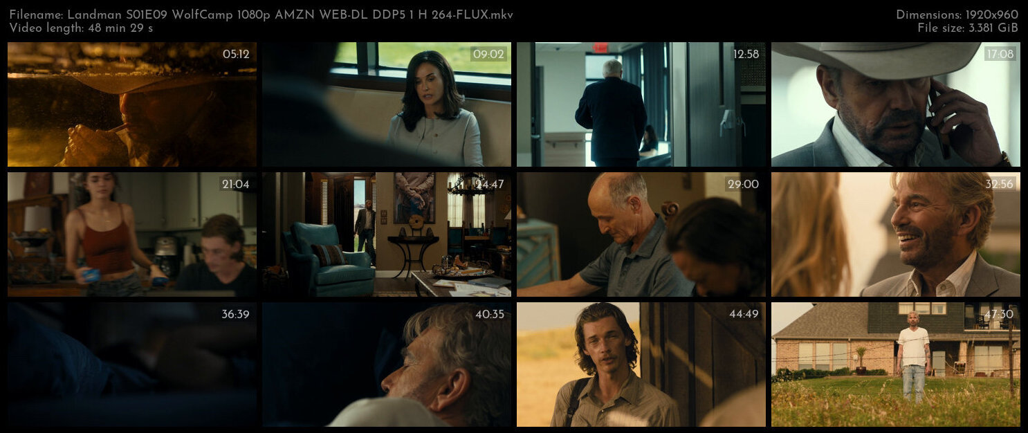 Landman S01E09 WolfCamp 1080p AMZN WEB DL DDP5 1 H 264 FLUX TGx