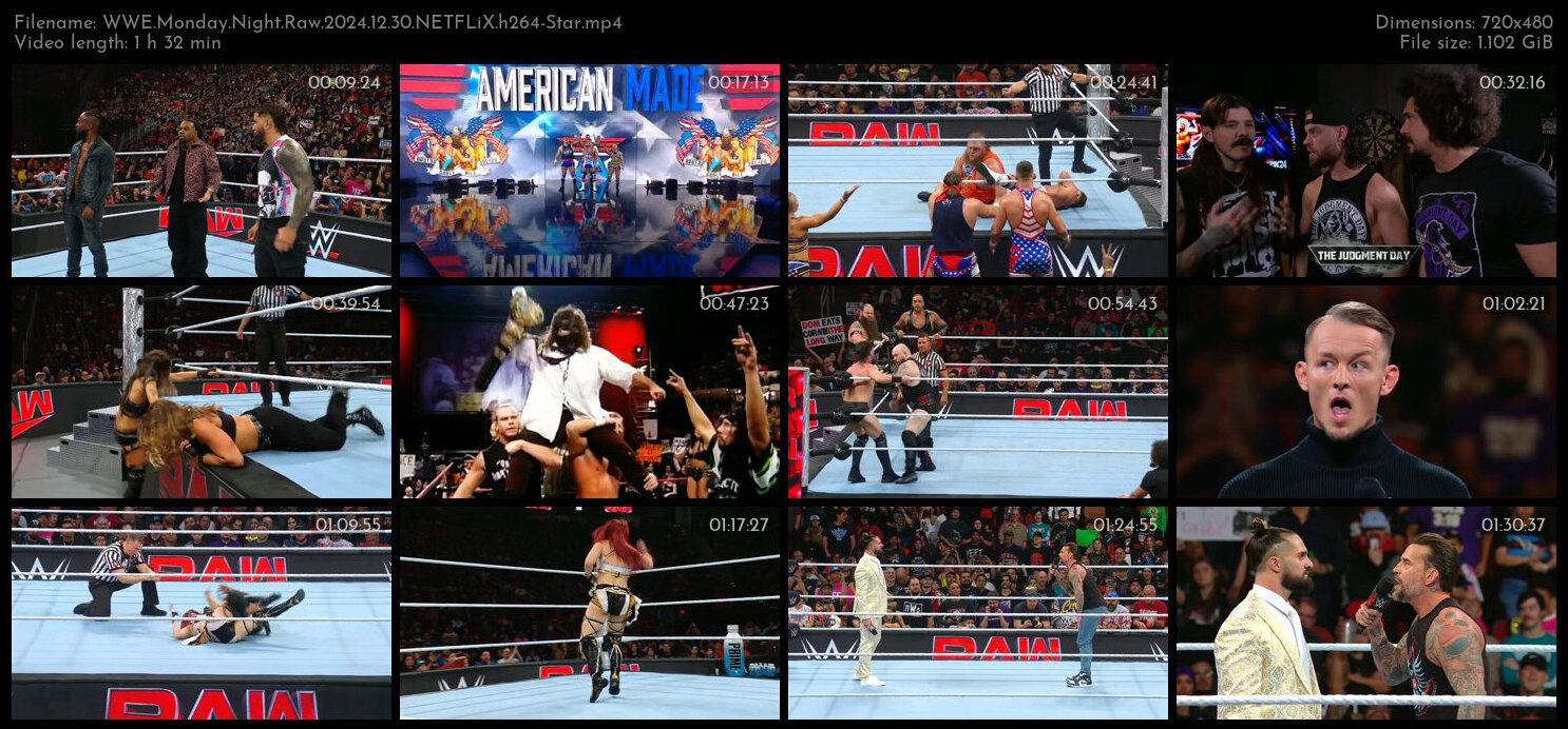 WWE Monday Night Raw 2024 12 30 NETFLiX h264 Star TGx