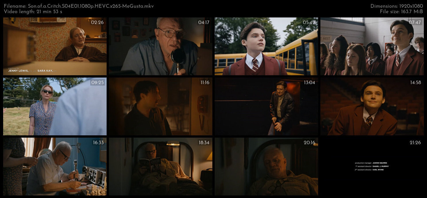 Son of a Critch S04E01 1080p HEVC x265 MeGusta TGx