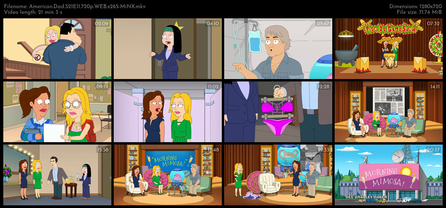 American Dad S21E11 720p WEB x265 MiNX TGx