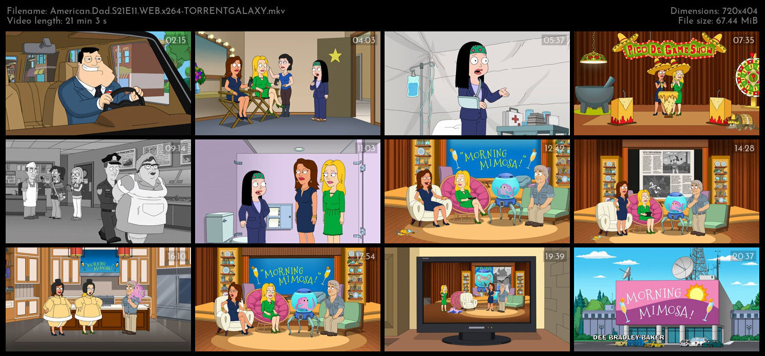 American Dad S21E11 WEB x264 TORRENTGALAXY