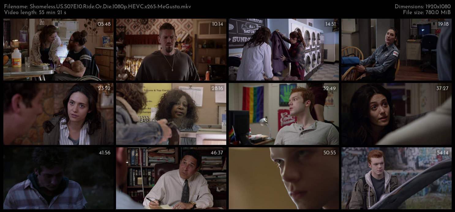 Shameless US S07E10 Ride Or Die 1080p HEVC x265 MeGusta TGx