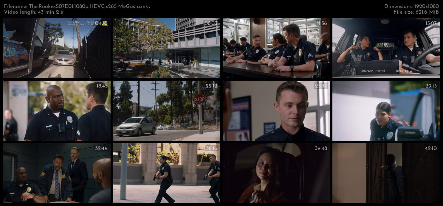 The Rookie S07E01 1080p HEVC x265 MeGusta TGx