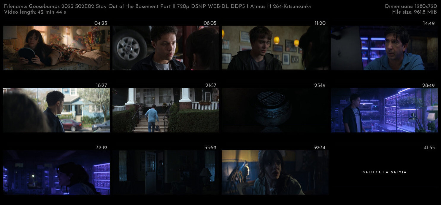 Goosebumps 2023 S02E02 Stay Out of the Basement Part II 720p DSNP WEB DL DDP5 1 Atmos H 264 Kitsune