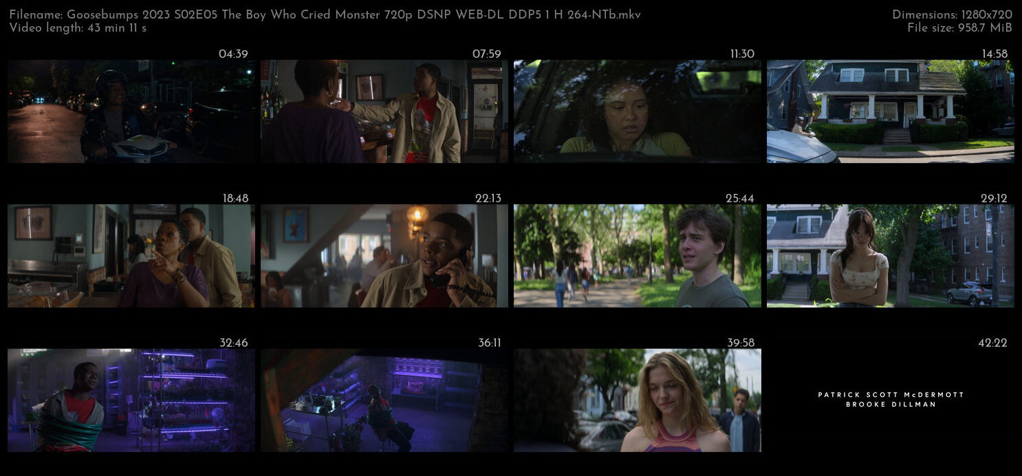 Goosebumps 2023 S02E05 The Boy Who Cried Monster 720p DSNP WEB DL DDP5 1 H 264 NTb TGx