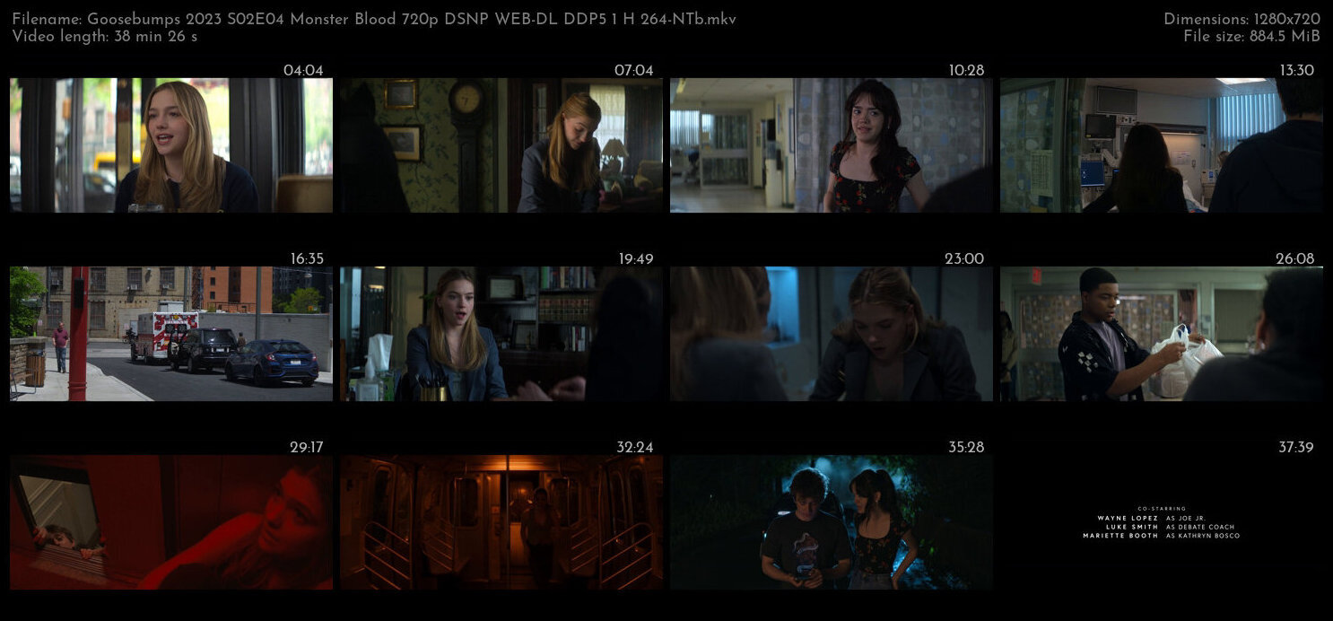 Goosebumps 2023 S02E04 Monster Blood 720p DSNP WEB DL DDP5 1 H 264 NTb TGx