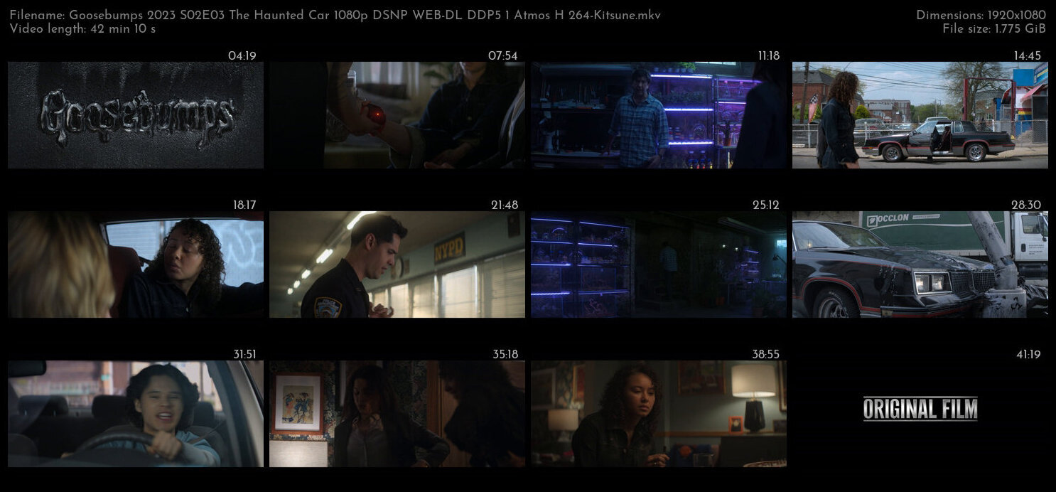 Goosebumps 2023 S02E03 The Haunted Car 1080p DSNP WEB DL DDP5 1 Atmos H 264 Kitsune TGx