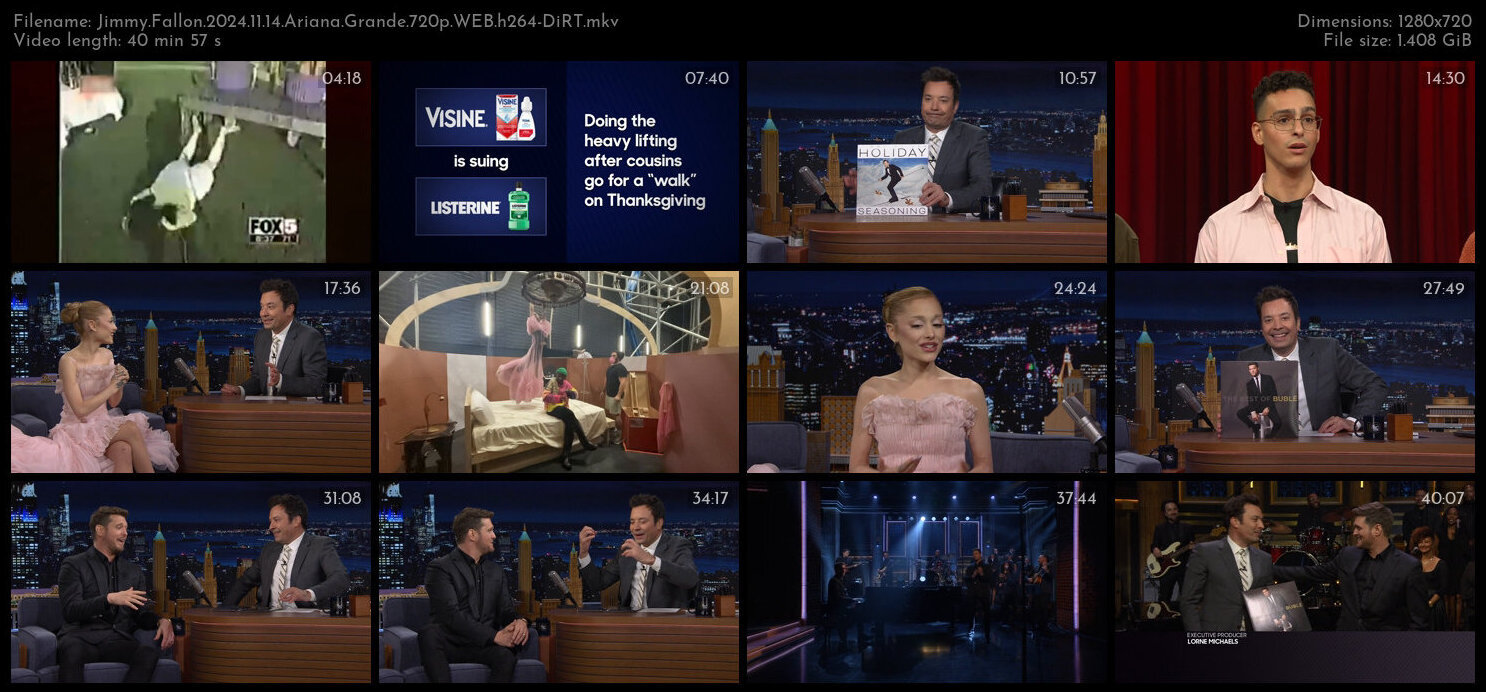 Jimmy Fallon 2024 11 14 Ariana Grande 720p WEB h264 DiRT TGx