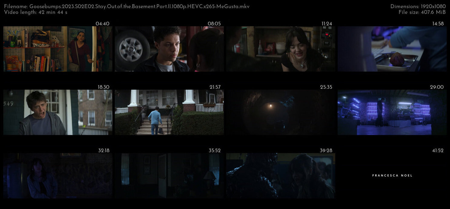 Goosebumps 2023 S02E02 Stay Out of the Basement Part II 1080p HEVC x265 MeGusta TGx