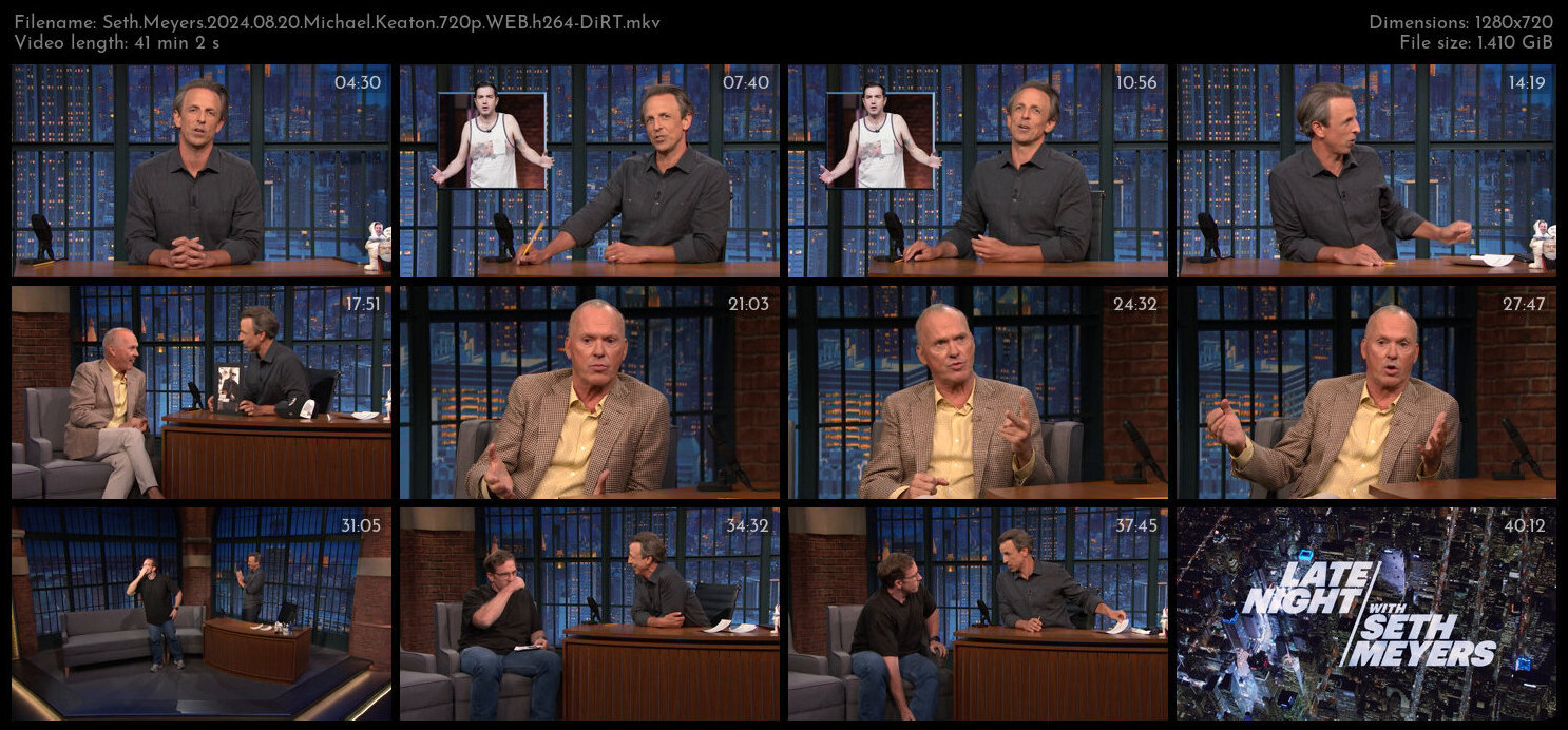 Seth Meyers 2024 08 20 Michael Keaton 720p WEB h264 DiRT TGx