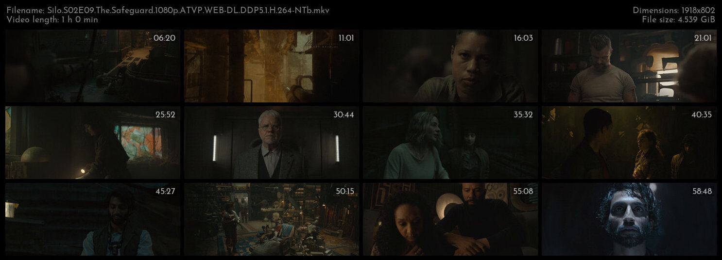 Silo S02E09 The Safeguard 1080p ATVP WEB DL DDP5 1 H 264 NTb TGx