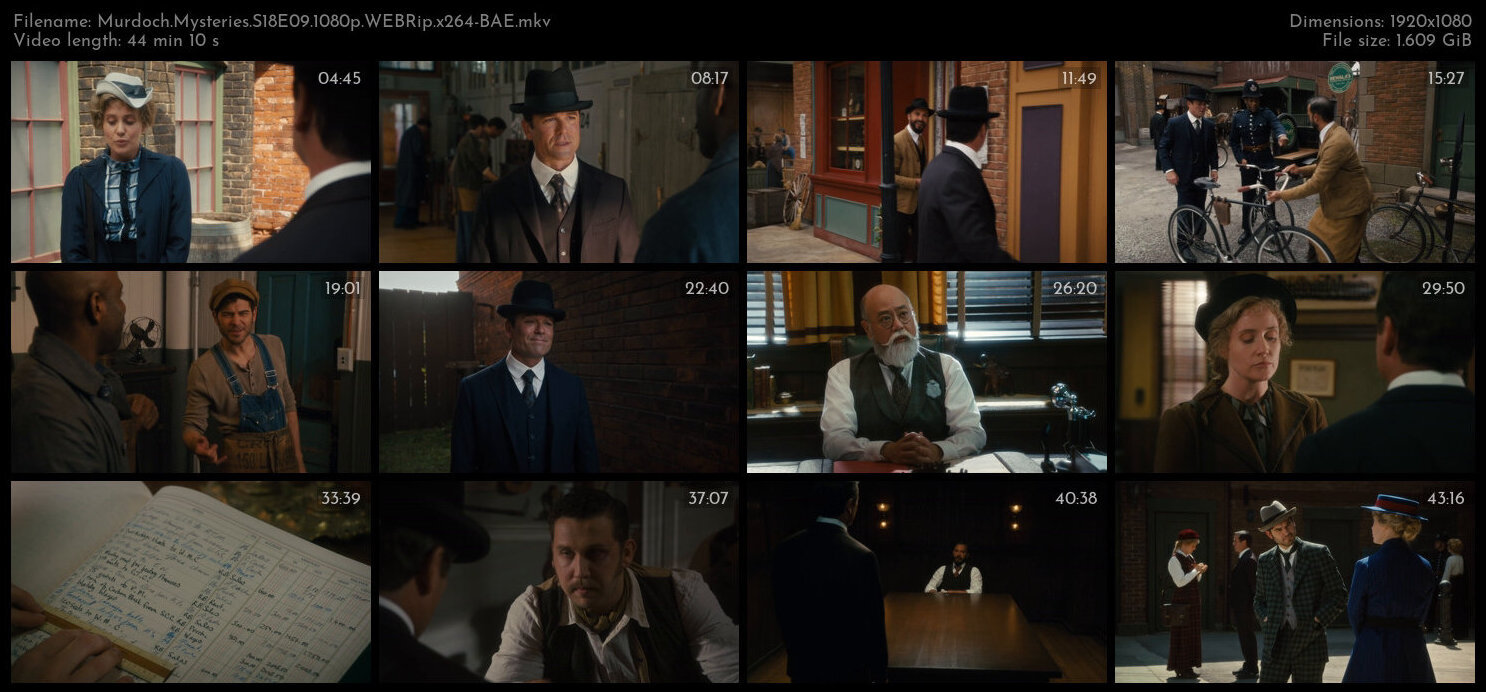 Murdoch Mysteries S18E09 1080p WEBRip x264 BAE TGx