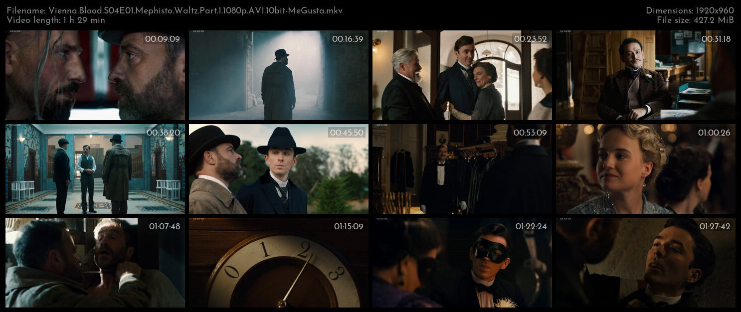 Vienna Blood S04E01 Mephisto Waltz Part 1 1080p AV1 10bit MeGusta TGx