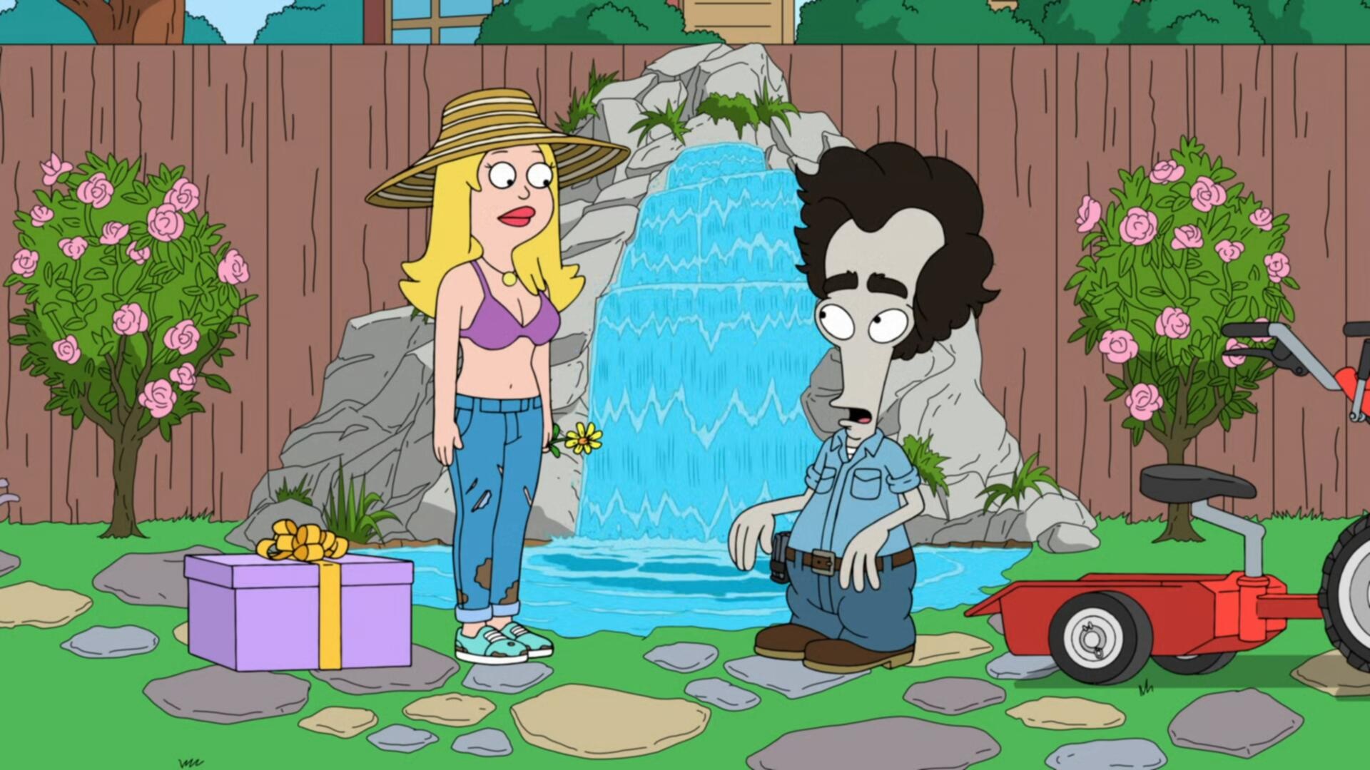 American Dad S21E12 The Legend of Mike Madonia the Rototiller Man 1080p HEVC x265 MeGusta TGx