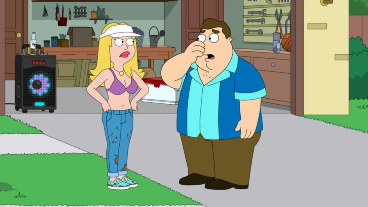 American Dad S21E12 The Legend of Mike Madonia the Rototiller Man 720p AMZN WEB DL DDP5 1 H 264 FLUX