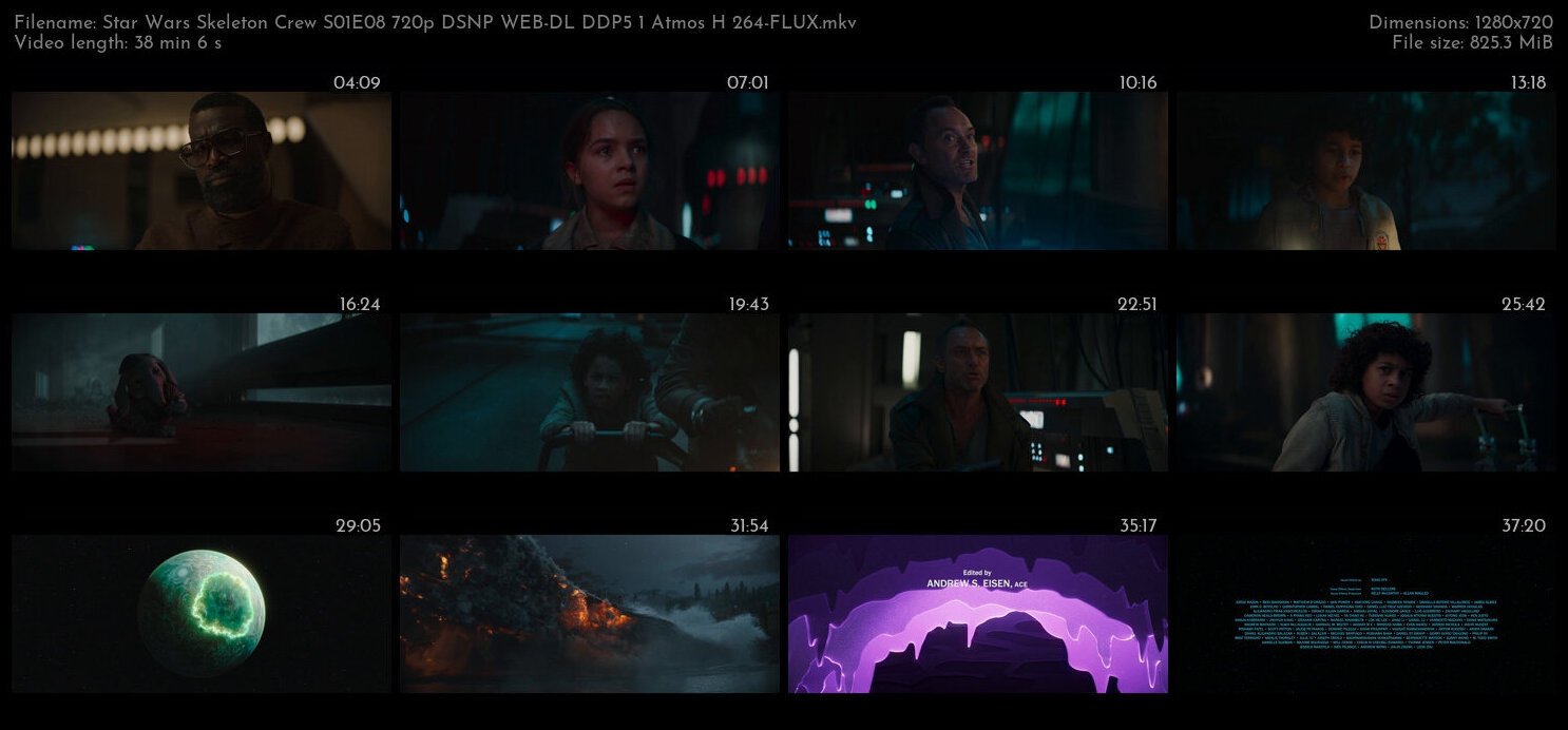 Star Wars Skeleton Crew S01E08 720p DSNP WEB DL DDP5 1 Atmos H 264 FLUX TGx