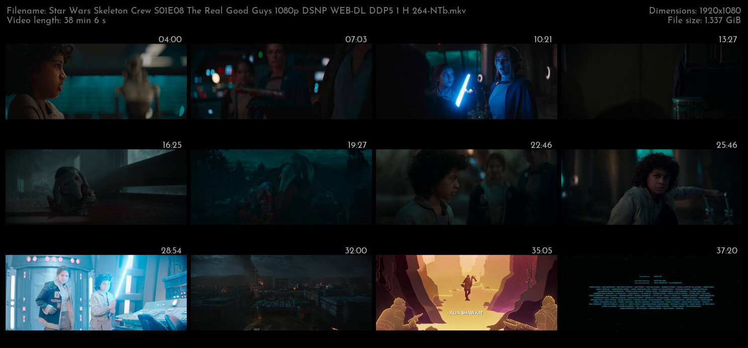 Star Wars Skeleton Crew S01E08 The Real Good Guys 1080p DSNP WEB DL DDP5 1 H 264 NTb TGx