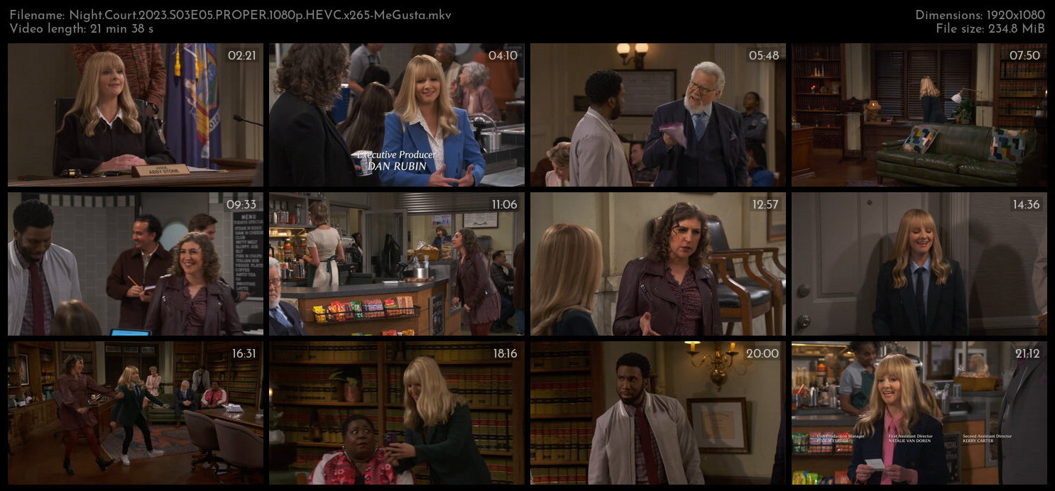 Night Court 2023 S03E05 PROPER 1080p HEVC x265 MeGusta TGx