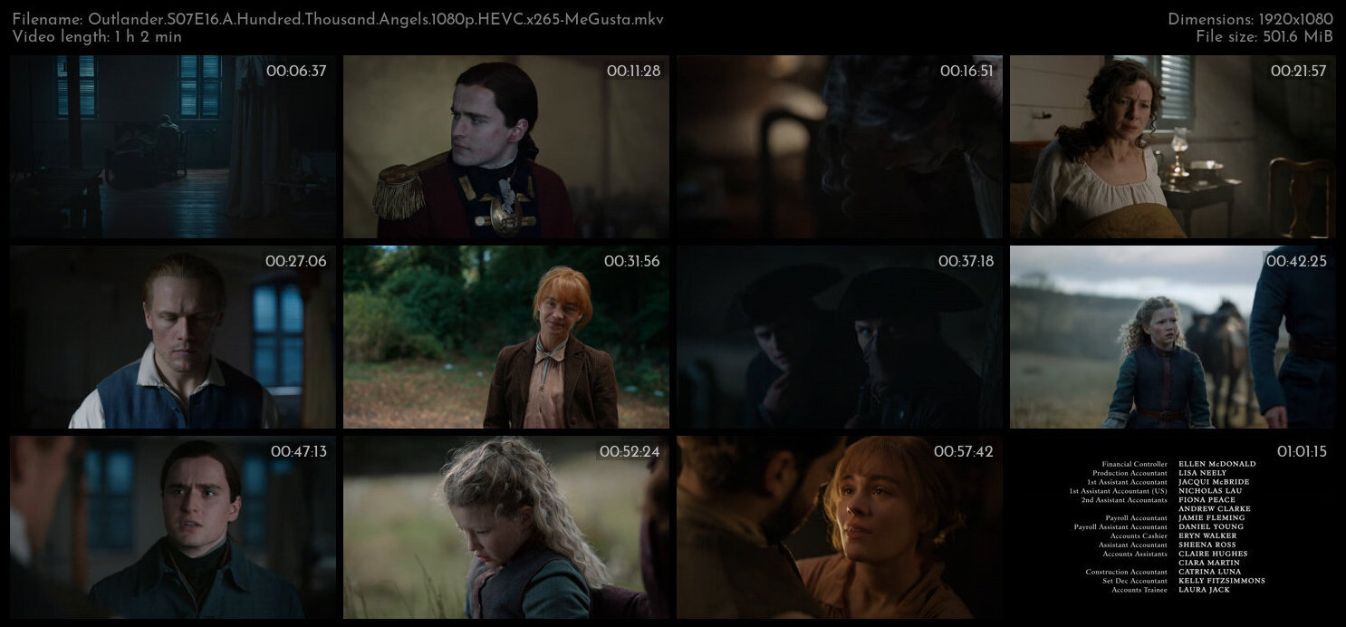 Outlander S07E16 A Hundred Thousand Angels 1080p HEVC x265 MeGusta TGx