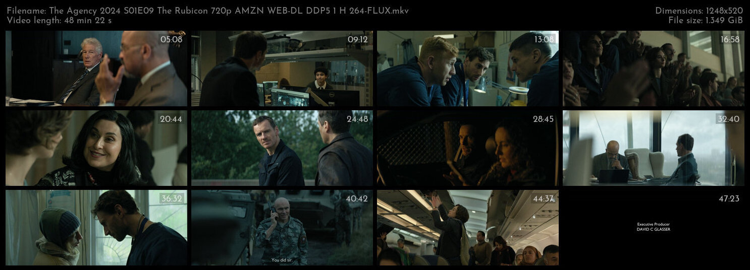 The Agency 2024 S01E09 The Rubicon 720p AMZN WEB DL DDP5 1 H 264 FLUX TGx